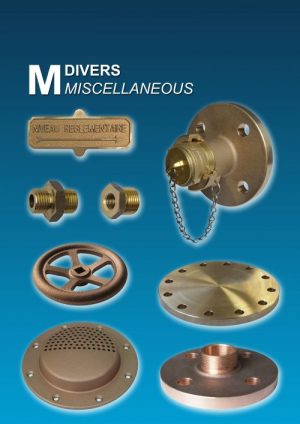 M - Miscellaneous (Fittings, Flanges, Handwheels, Hull Strainers, ...)